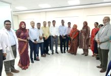 সমবায় অধিদপ্তরের নিবন্ধক ও মহাপরিচালক কর্তৃক ডিভাইন মার্সি হাসপাতাল ও প্রস্তাবিত মেডিকেল কলেজ পরিদর্শন।